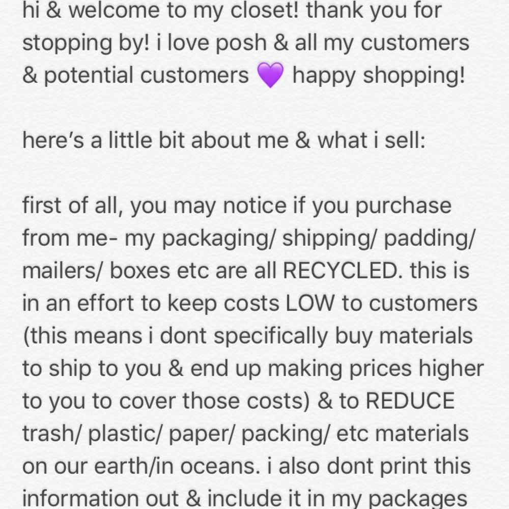 HI! PLEASE READ THIS 1ST! 🥰😘🤗💜 - Picture 2 of 8